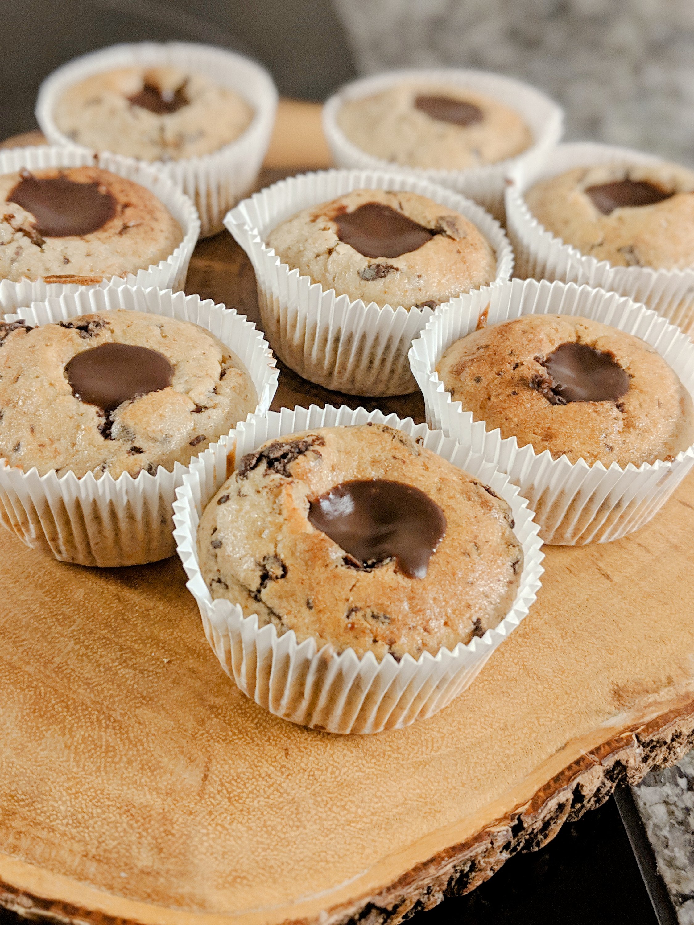 Bananen Schokoladen Muffins mit Schoko Ganache Füllung – FoodGemSearcher